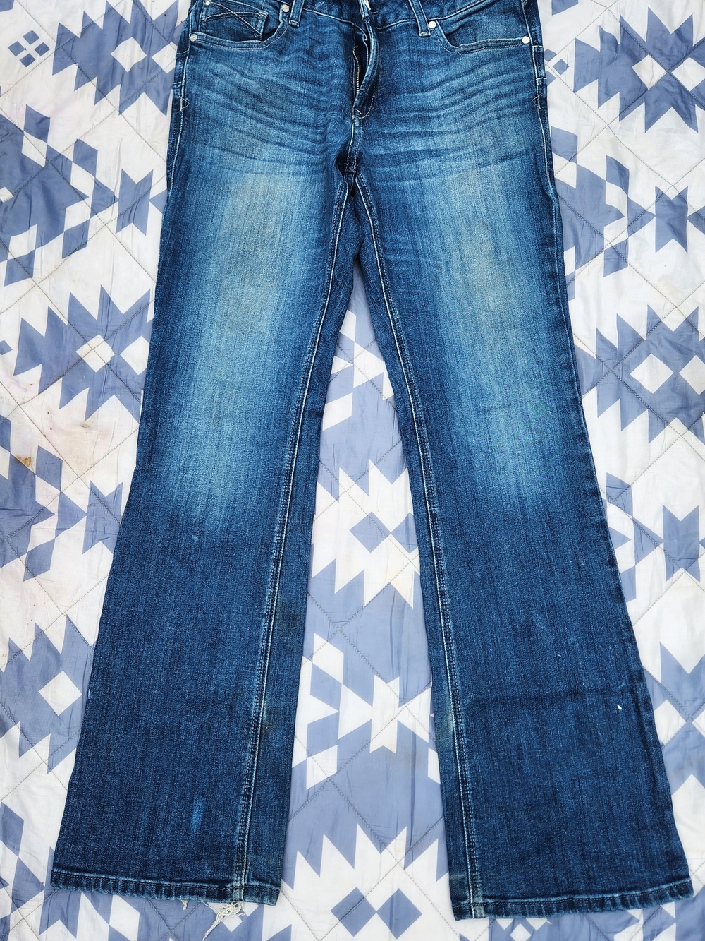 Ariat Women's Medium Blue Flare Jeans